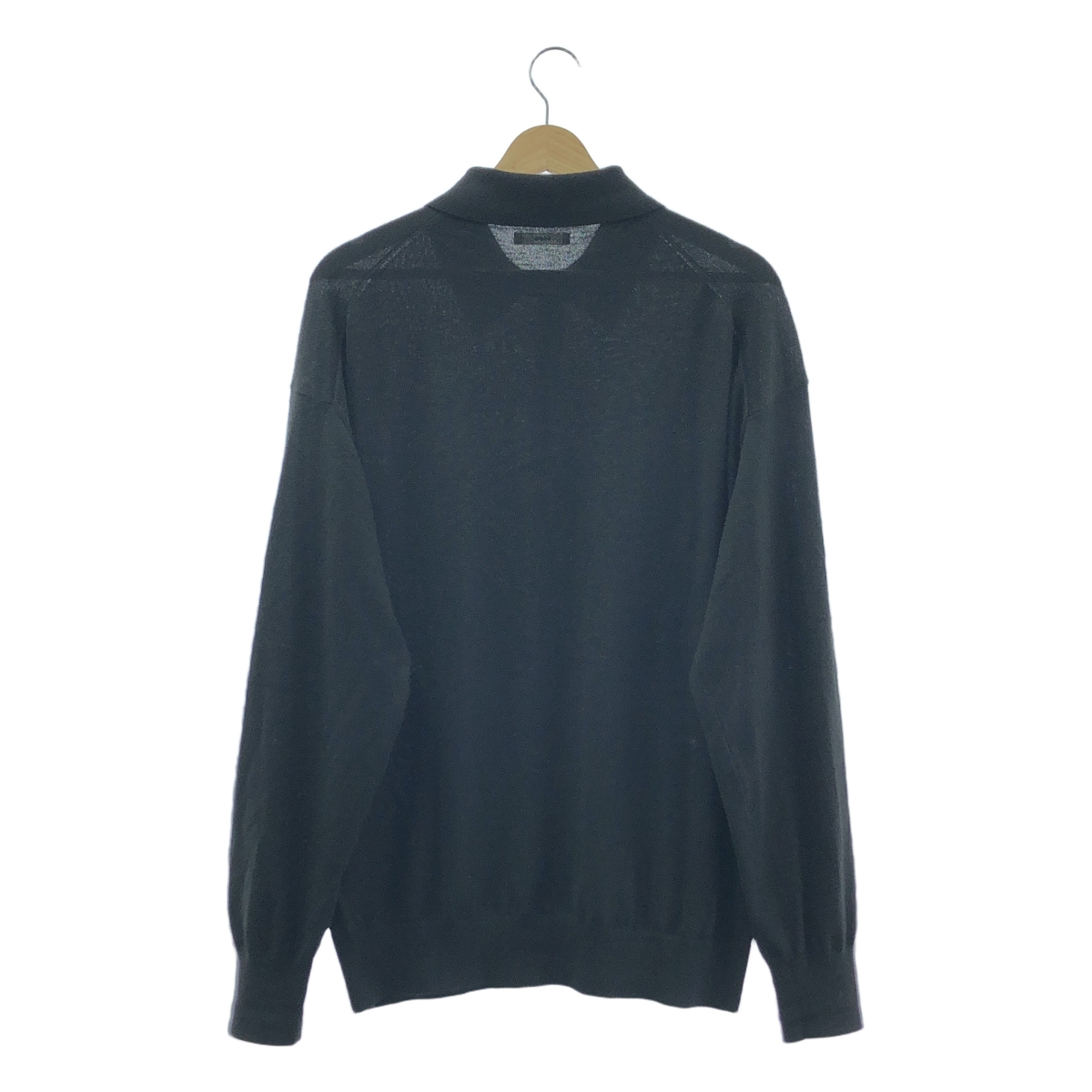 BODHI / ボーディ EXLIGHT CASHMERE POLO エクスライト カシミヤニット 長袖 ポロシャツ