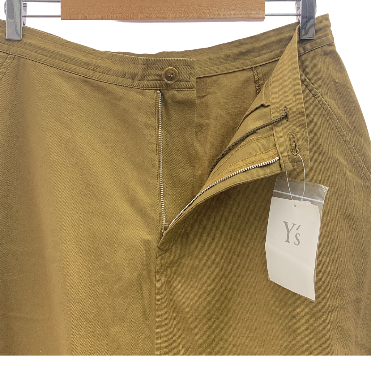 Y's / ワイズヨウジヤマモト BORN PRODUCT COTTON TWILL SAROUEL WITH CLOTH コットンツイル サルエルパンツ