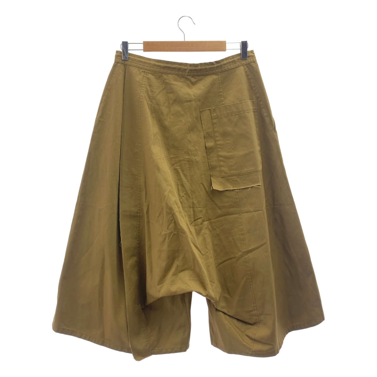 Y's / ワイズヨウジヤマモト BORN PRODUCT COTTON TWILL SAROUEL WITH CLOTH コットンツイル サルエルパンツ