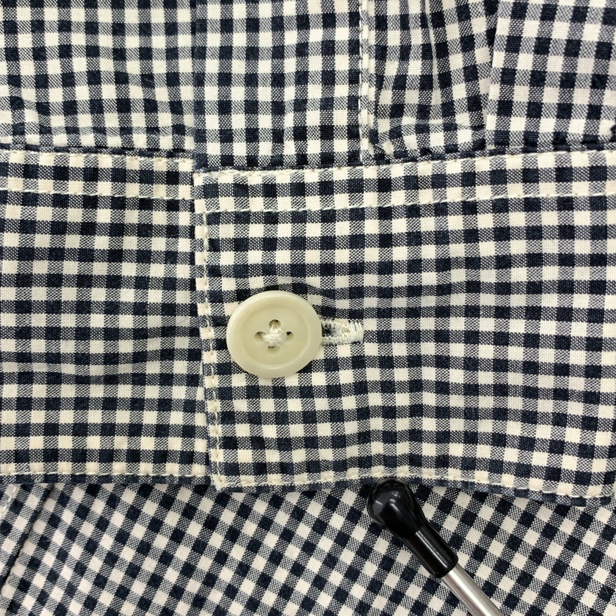 MHL. / エムエイチエルマーガレットハウエル ギンガムチェック レギュラーカラー シャツ ブラウス