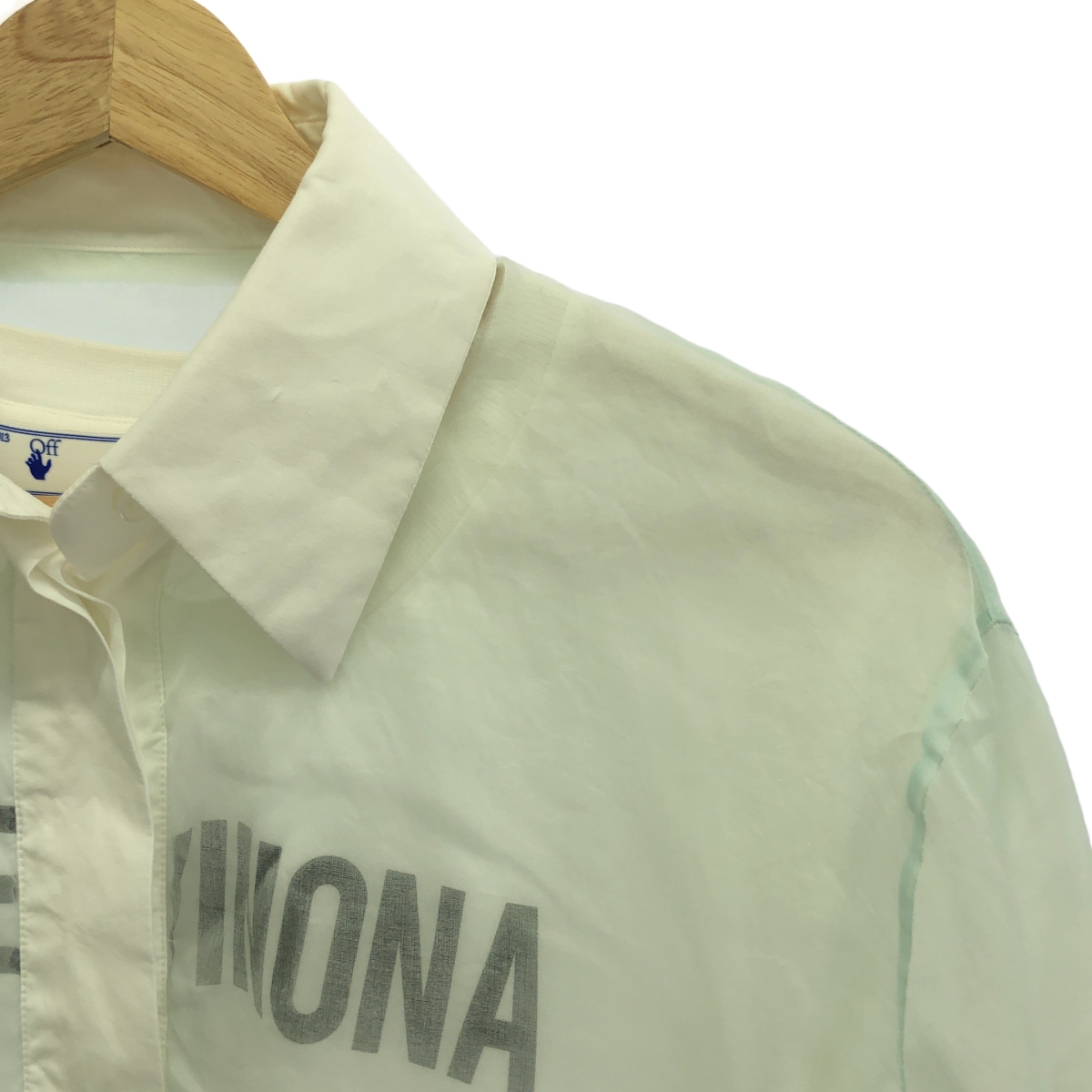 Off-White / オフホワイト Double Layer Long-Sleeved Shirt ダブル レイヤー ロング スリーブ シャツ