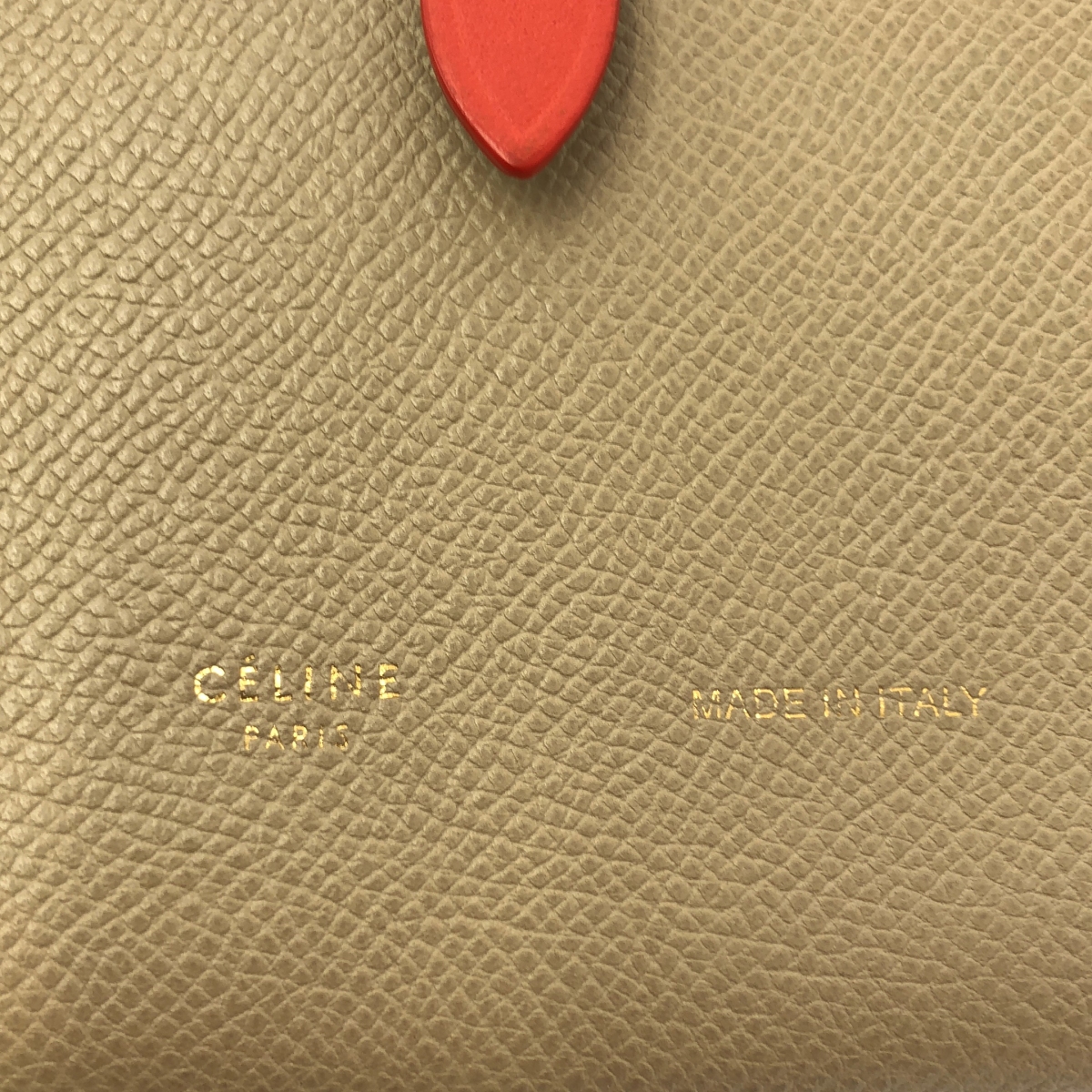 CELINE / セリーヌ by Phoebe Philo フィービー / レザー ラージ ストラップ ウォレット