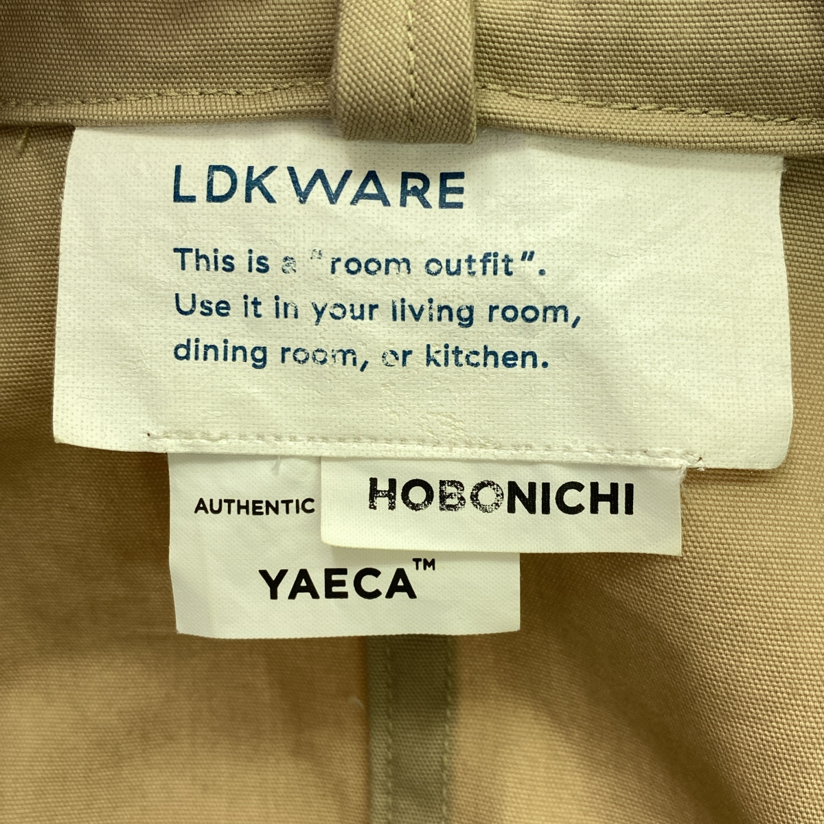 YAECA / ヤエカ HOBONICHI LDK WARE ほぼ日 アトリエ コート