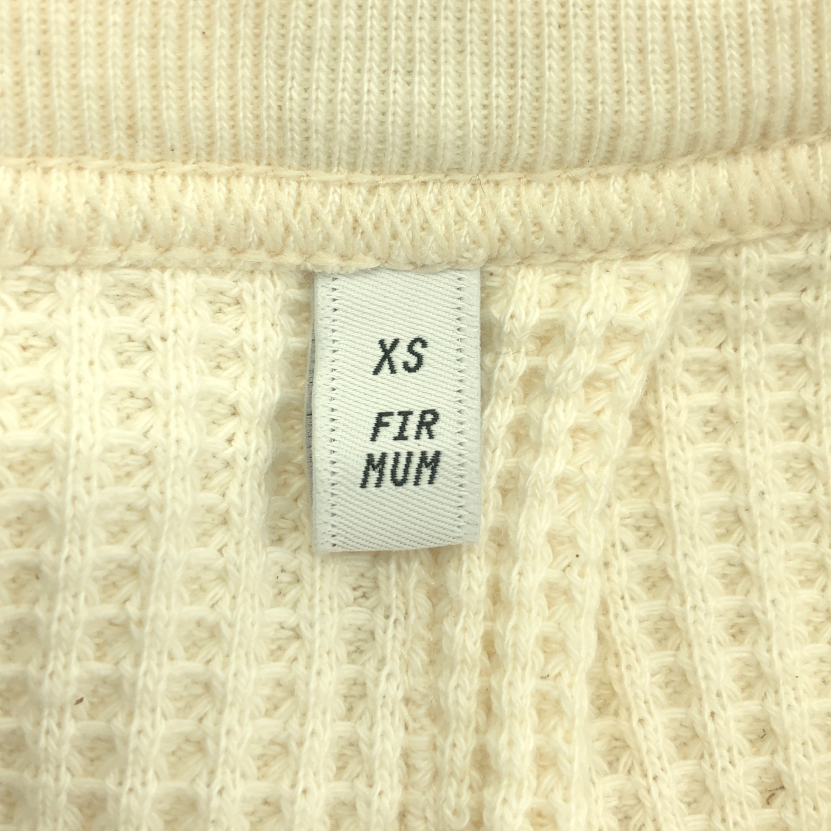 FIRMUM / フィルマム オーバーシルエット サーマル カットソー