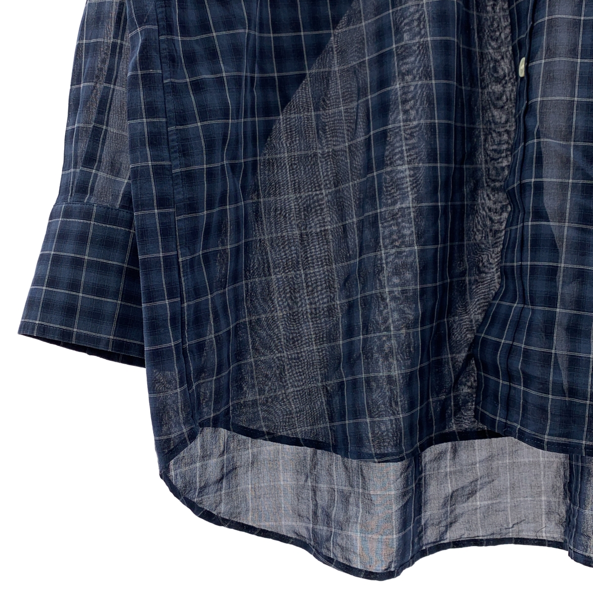 Spick and Span / スピックアンドスパン コットンボイルチェックシャツ