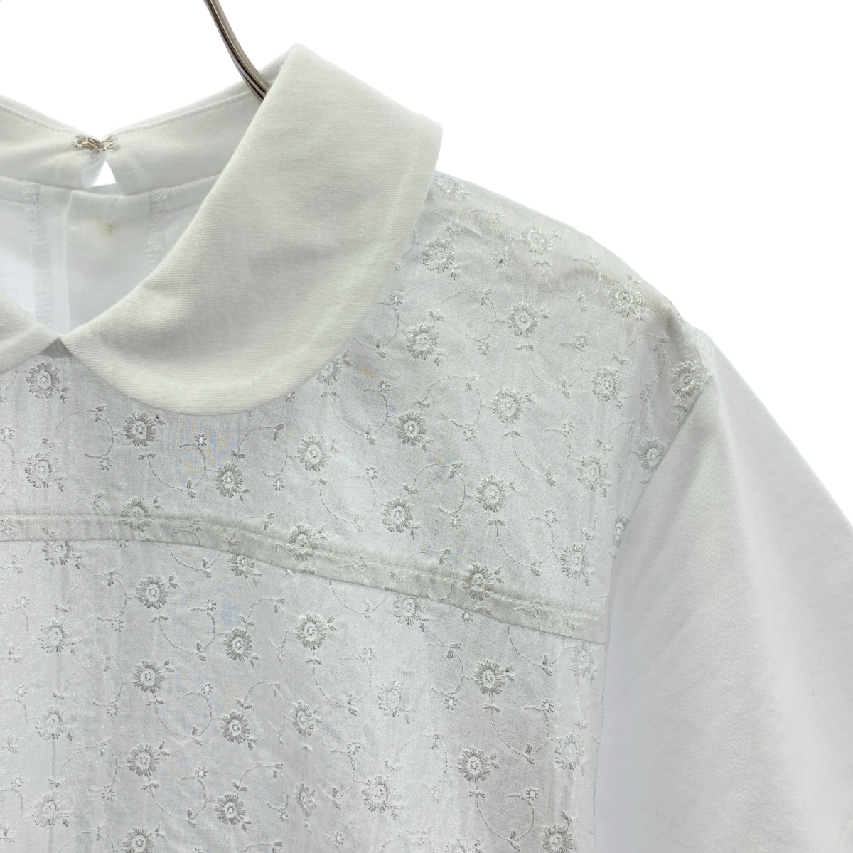 tao COMME des GARCONS / タオコムデギャルソン ラウンドカラー バックオープンシャツ