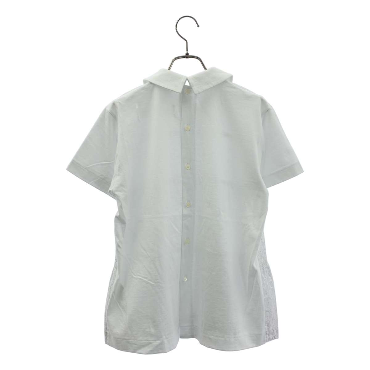 tao COMME des GARCONS / タオコムデギャルソン ラウンドカラー バックオープンシャツ