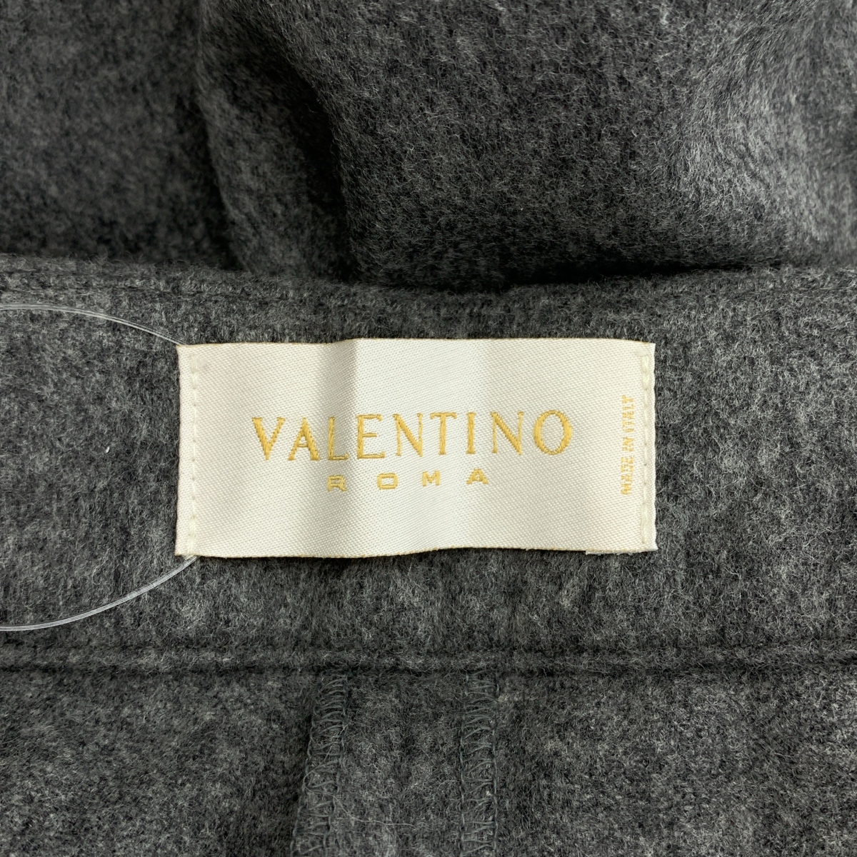 VALENTINO / ヴァレンティノ ウール サイドジップ スラックス パンツ