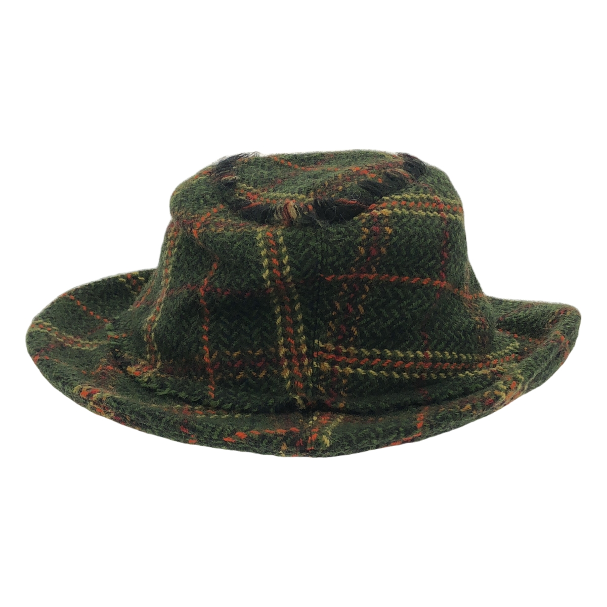 JUNYA WATANABE COMME des GARCONS / ジュンヤワタナベ × SEPT BLEUS ウール ツイード ヘリンボーン ハット 帽子