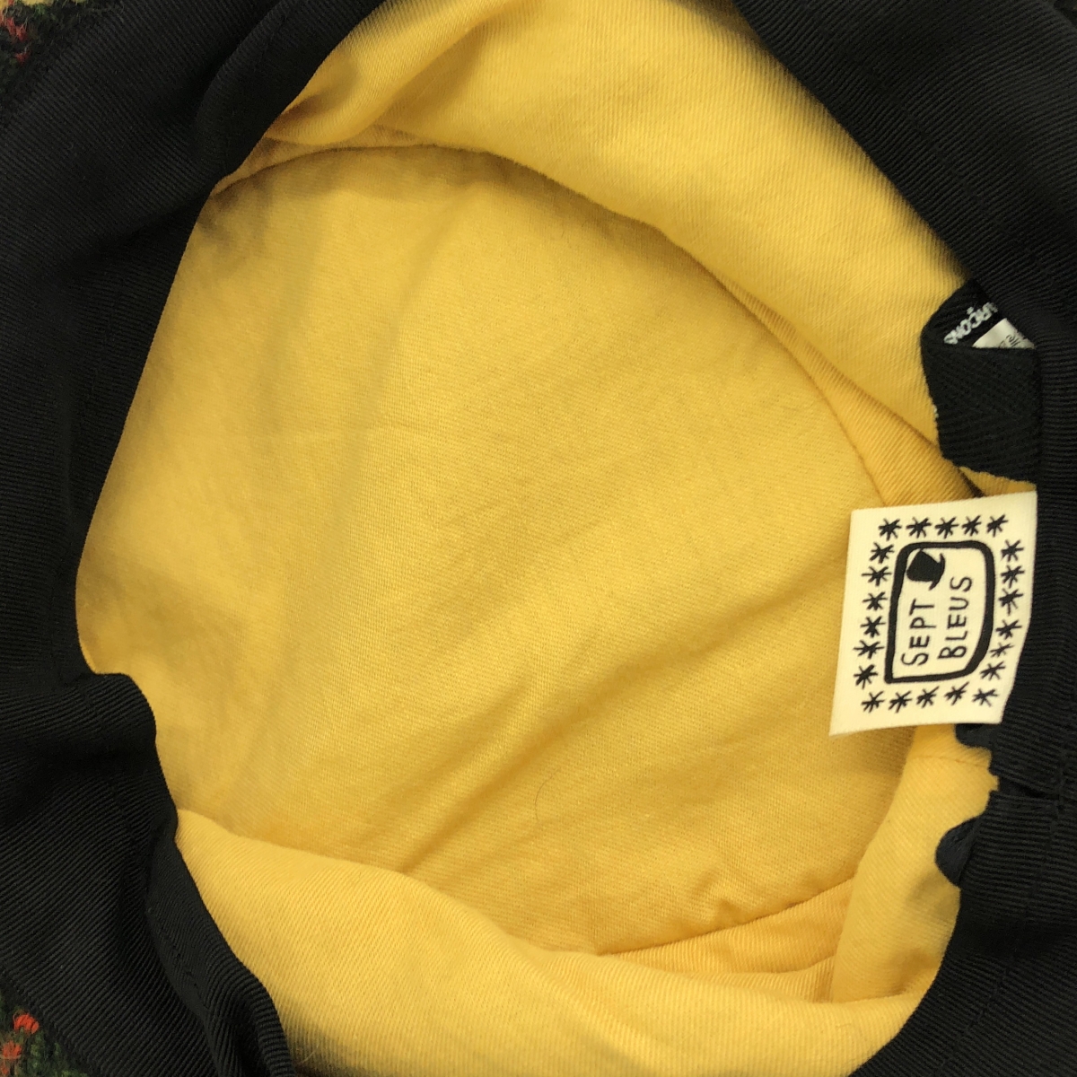 JUNYA WATANABE COMME des GARCONS / ジュンヤワタナベ × SEPT BLEUS ウール ツイード ヘリンボーン ハット 帽子