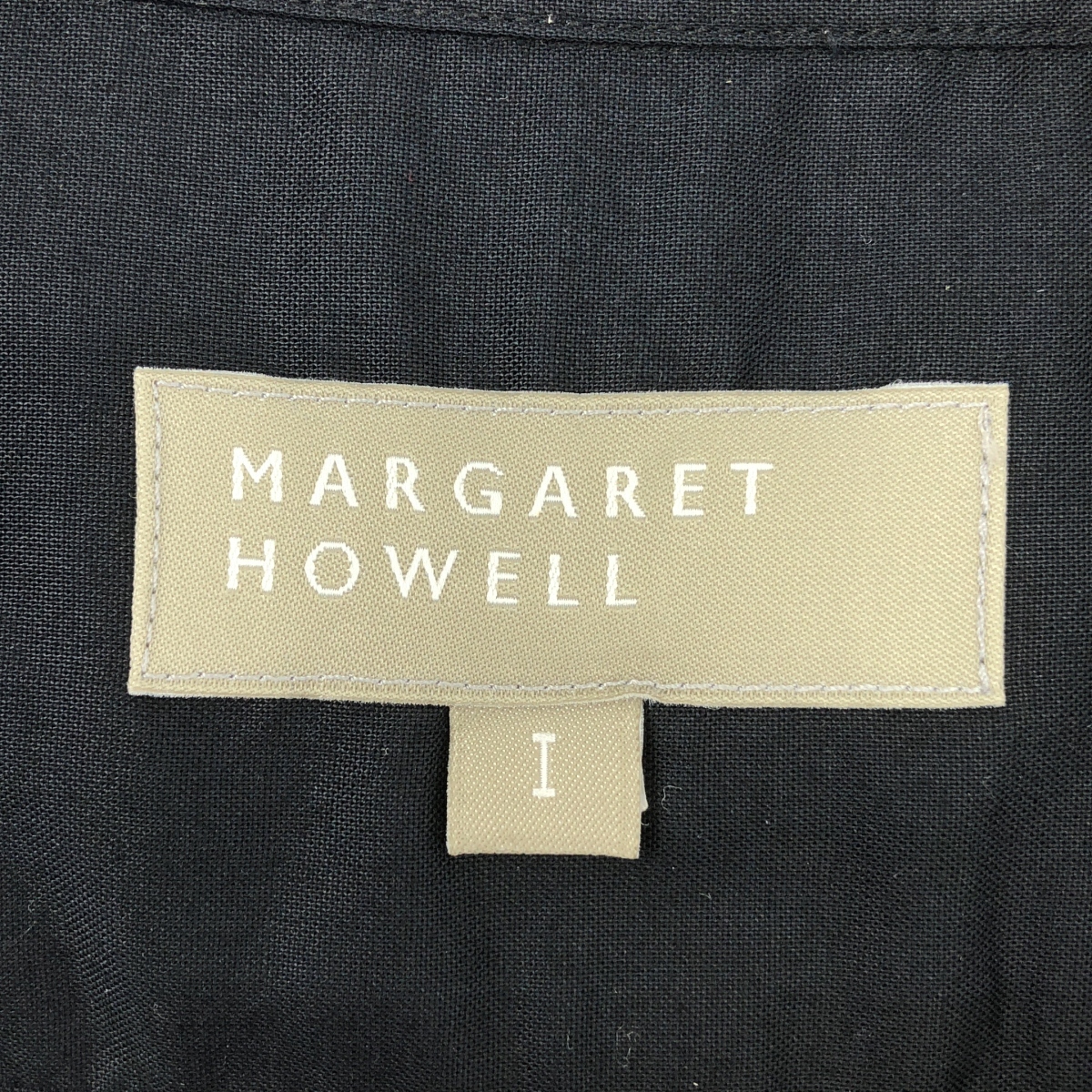 MARGARET HOWELL / マーガレットハウエル コットン レギュラーカラー シャツ ブラウス