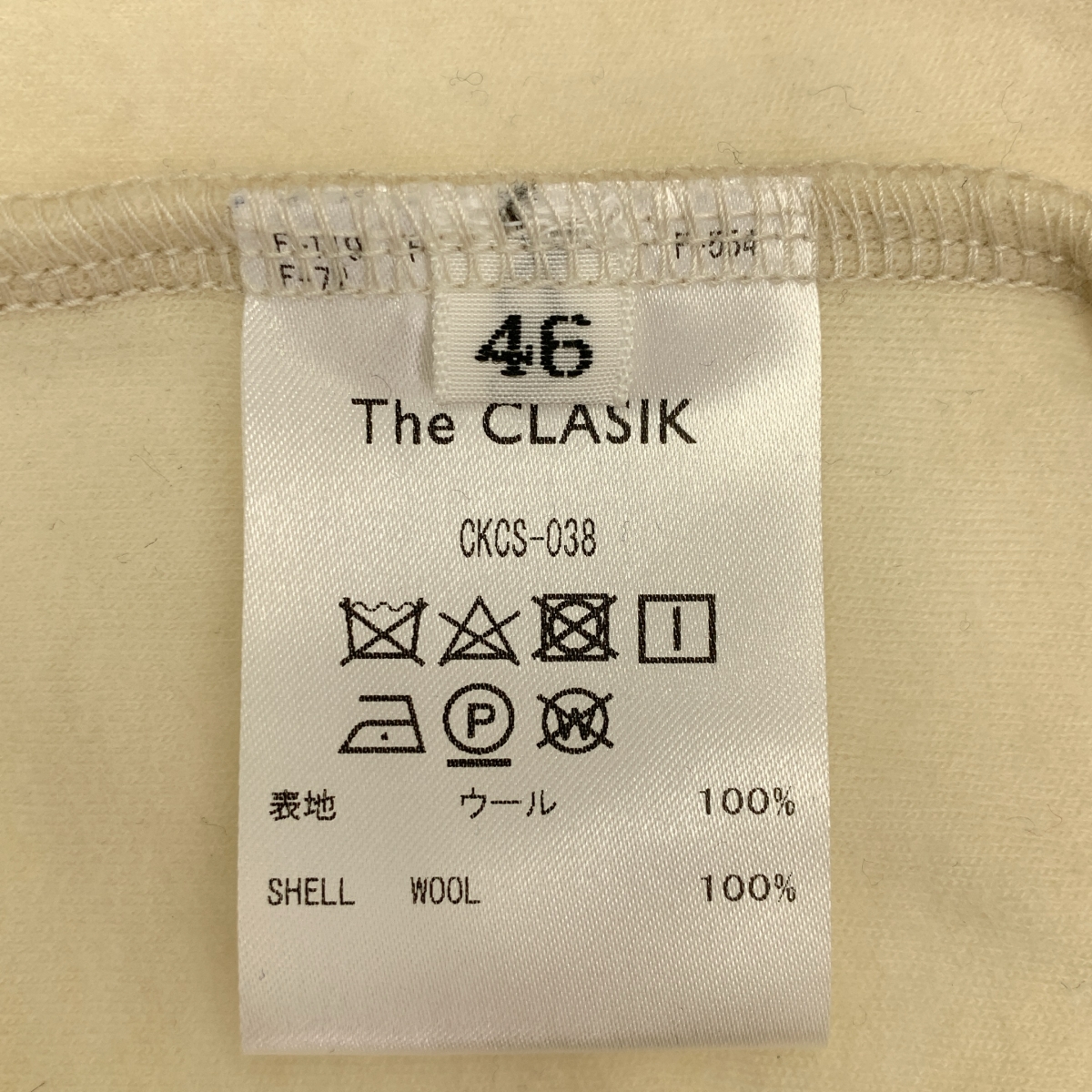 The CLASIK / ザ・クラシック CLASSIC POLO SHIRTS ウール クラシック ロングスリーブ ポロシャツ