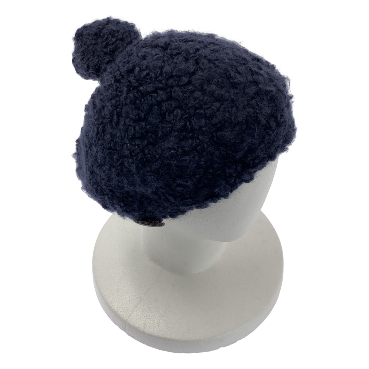 mina perhonen / ミナペルホネン × hitomi shinoyama / シノヤマヒトミ アルパカ ポンポン付き ニット ベレー