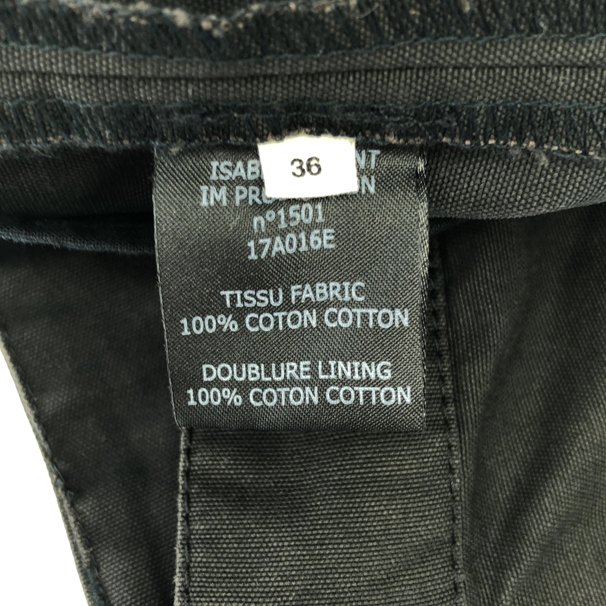 ISABEL MARANT ETOILE / イザベルマランエトワール コットン テーパード ベイカーパンツ