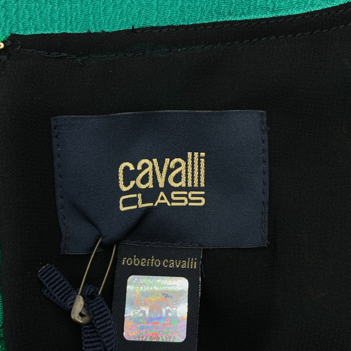 CLASS Roberto Cavalli / クラスロベルトカヴァリ レオパード プリント プルオーバー ワンピース