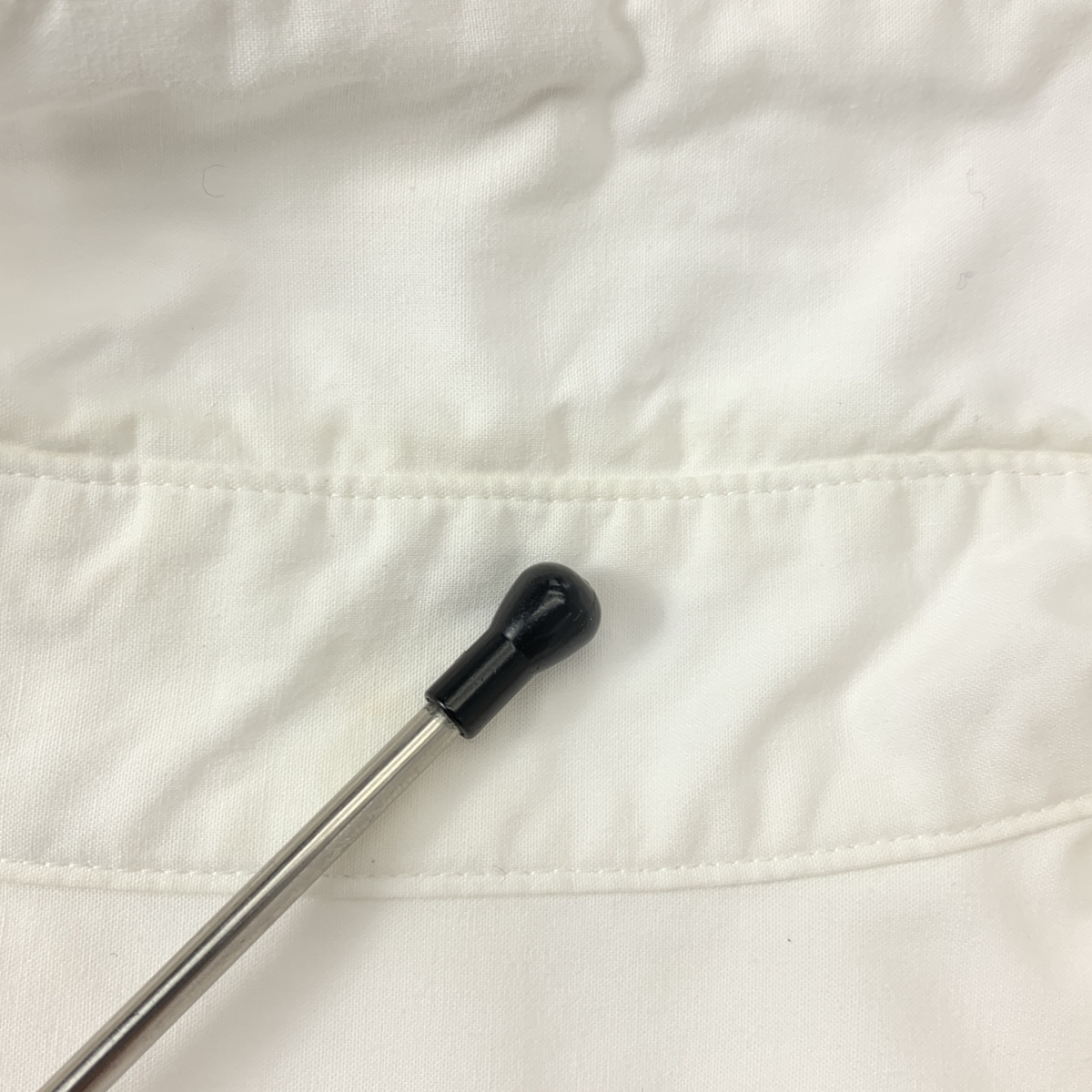 sacai / サカイ コットン リブ切替 ボタンダウン 半袖シャツ