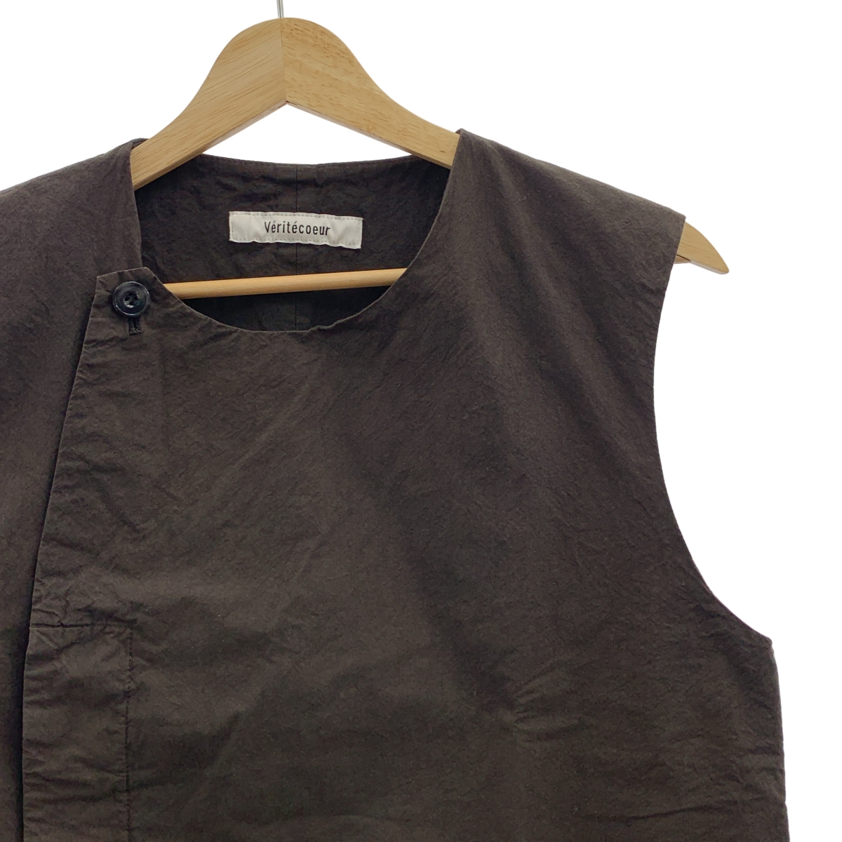 veritecoeur / ヴェリテクール ガーメントダイ 比翼 ベスト