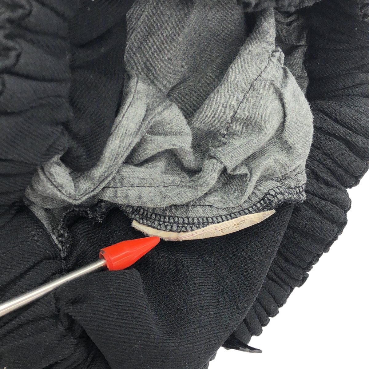 COMME des GARCONS COMME des GARCONS / コムコム フリル ギャザー サルエル パンツ