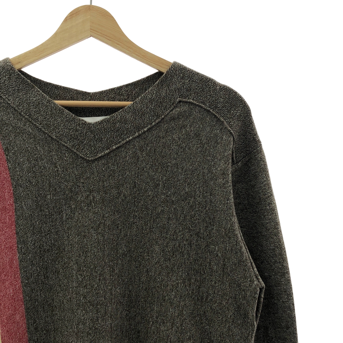 Kiko Kostadinov / キココスタディノフ OSTRO JUMPER カシミヤ混 ライン クルーネックニット