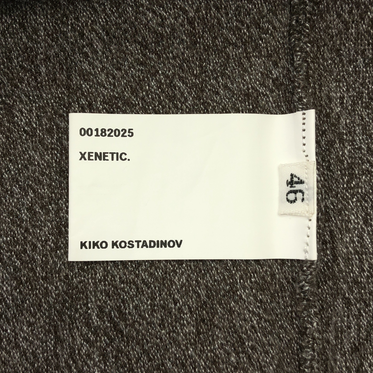 Kiko Kostadinov / キココスタディノフ OSTRO JUMPER カシミヤ混 ライン クルーネックニット