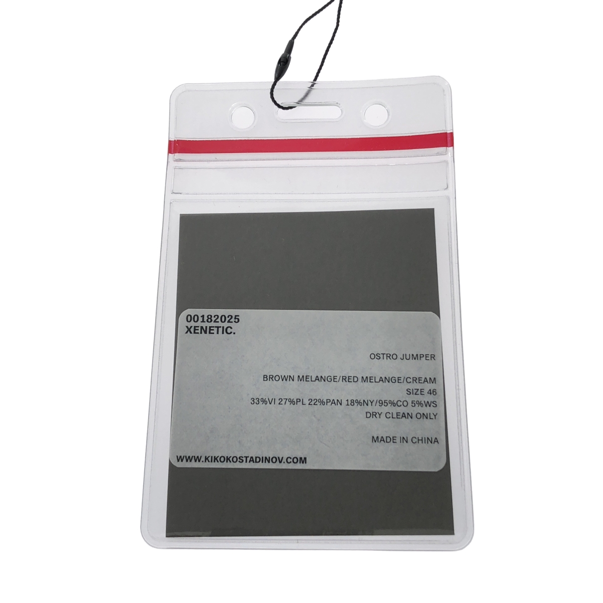 Kiko Kostadinov / キココスタディノフ OSTRO JUMPER カシミヤ混 ライン クルーネックニット