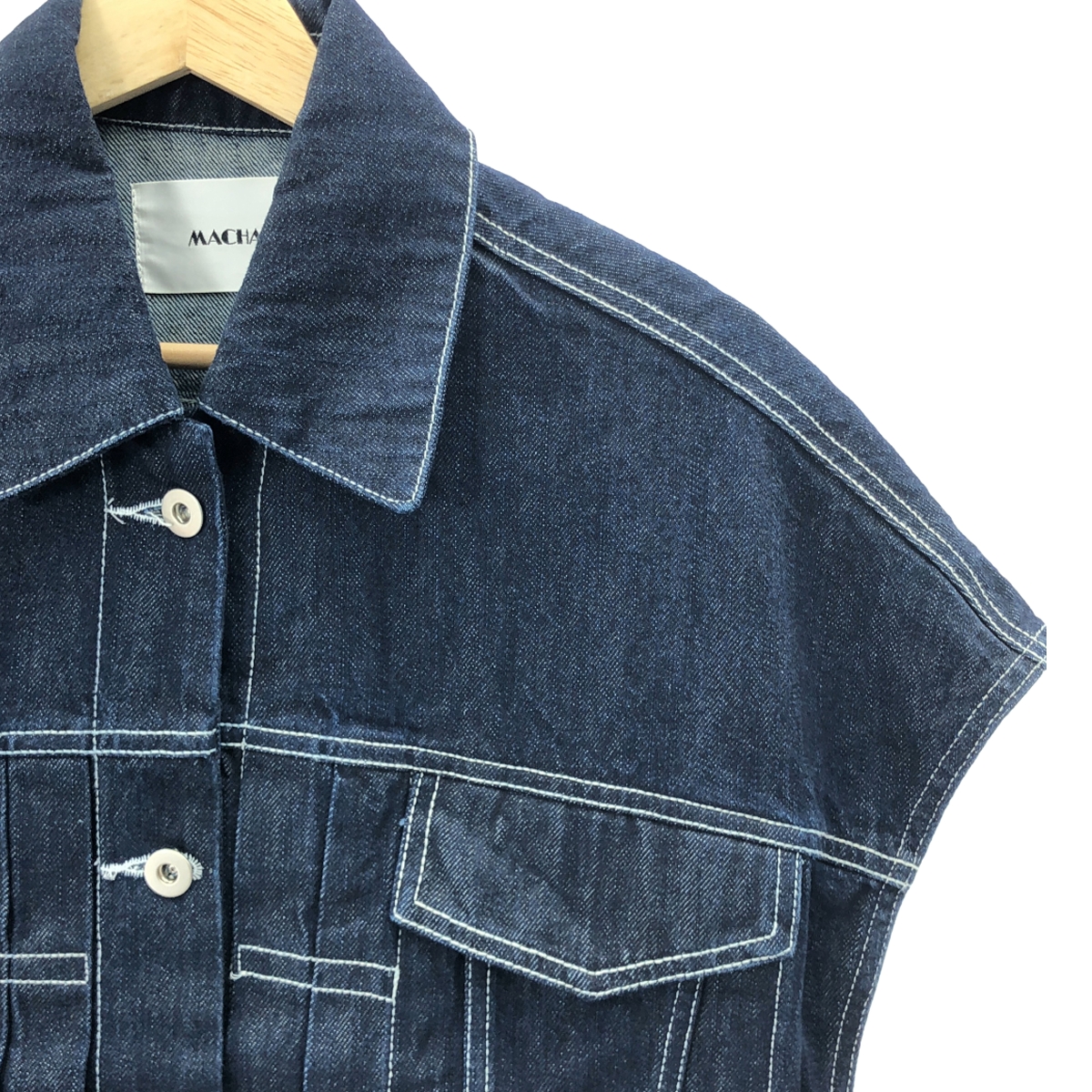 MACHATT / マチャット オーバー デニム ベスト