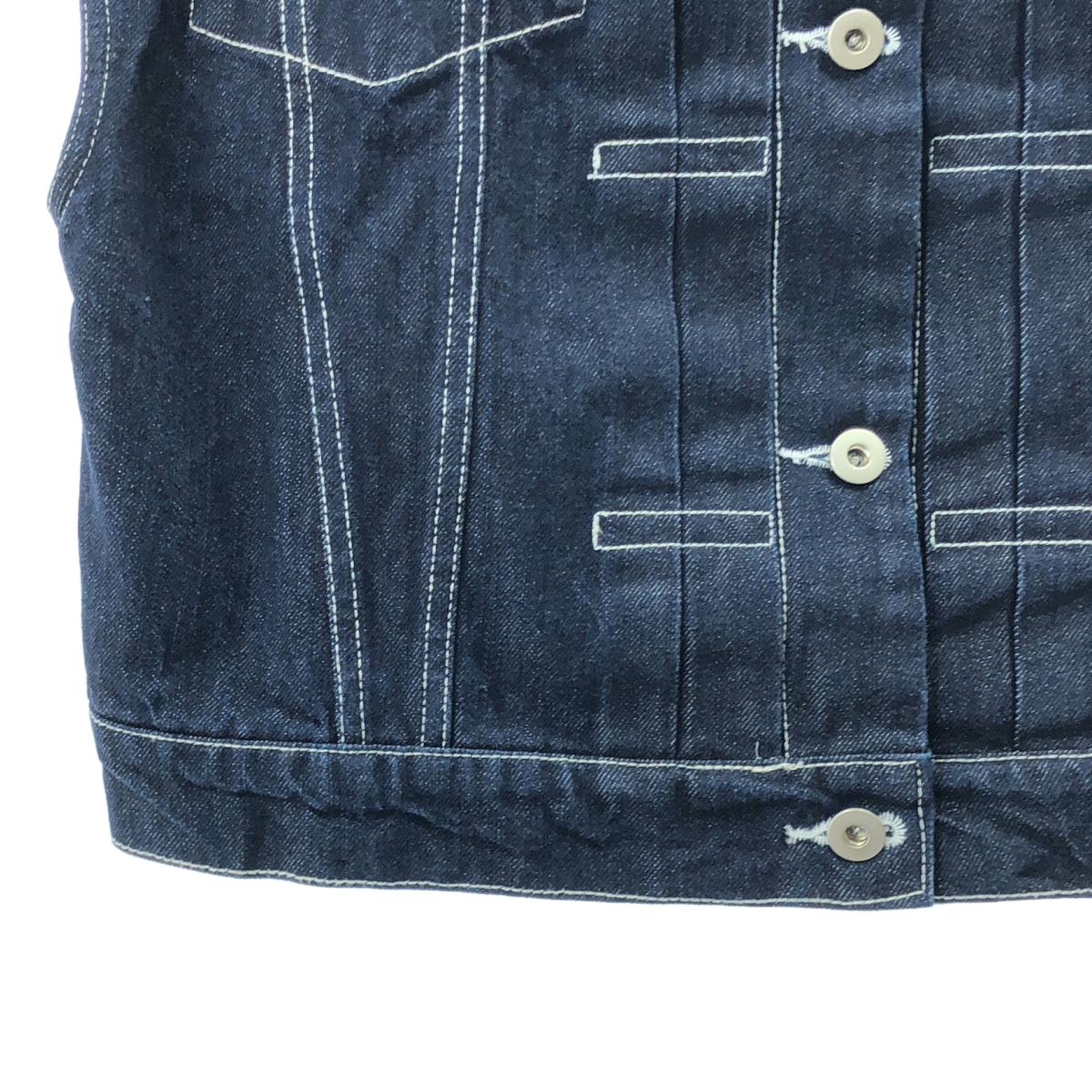 MACHATT / マチャット オーバー デニム ベスト