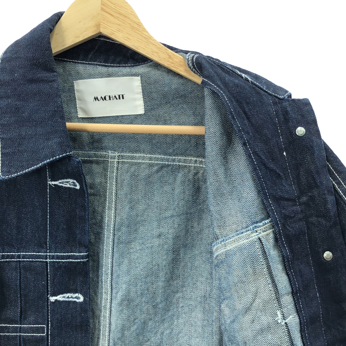 MACHATT / マチャット オーバー デニム ベスト