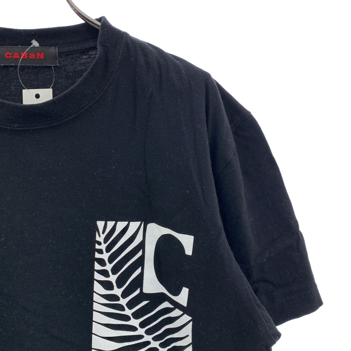 CABaN / キャバン プリント クルーネック Tシャツ カットソー