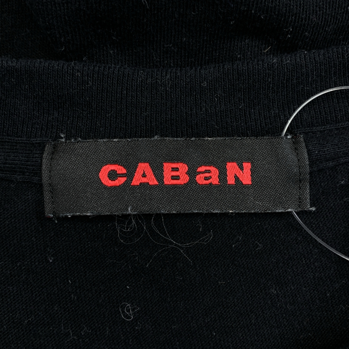 CABaN / キャバン プリント クルーネック Tシャツ カットソー