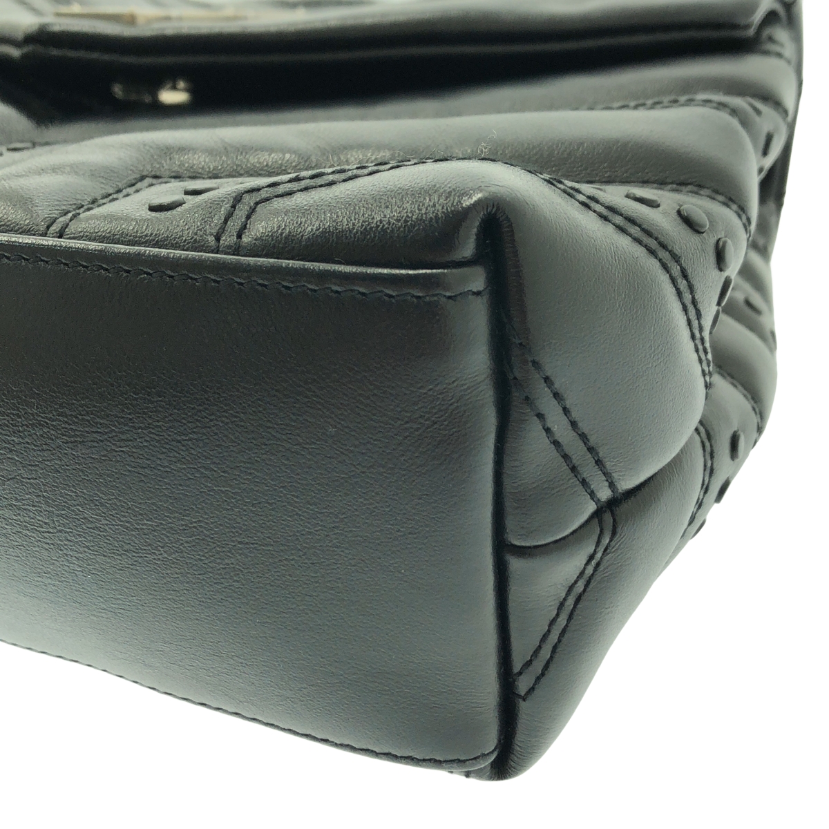 SAINT LAURENT PARIS / サンローランパリ Loulou ルル / スモール スタッズ チェーン ショルダー バッグ