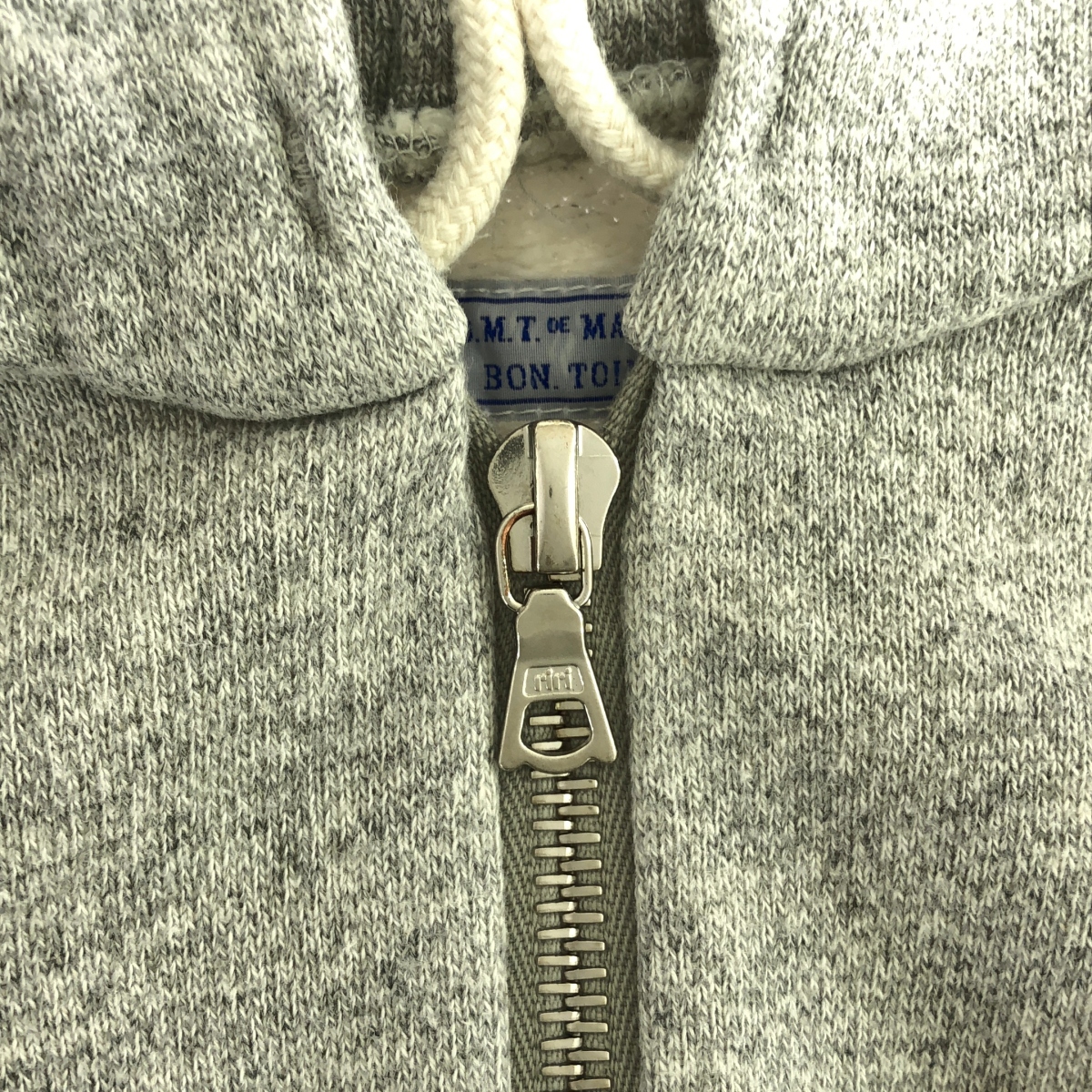 R & D.M.Co- / オールドマンズテーラー 裏起毛 スウェット ジップ パーカー