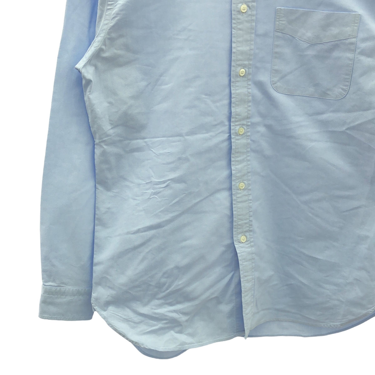 BEAMS F / ビームスエフ ライト シャンブレー ボタンダウンシャツ