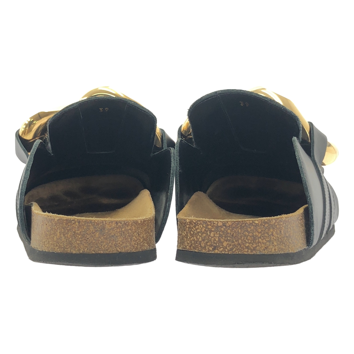 JW Anderson / ジェイダブルアンダーソン レザー チェーン ミュール サンダル