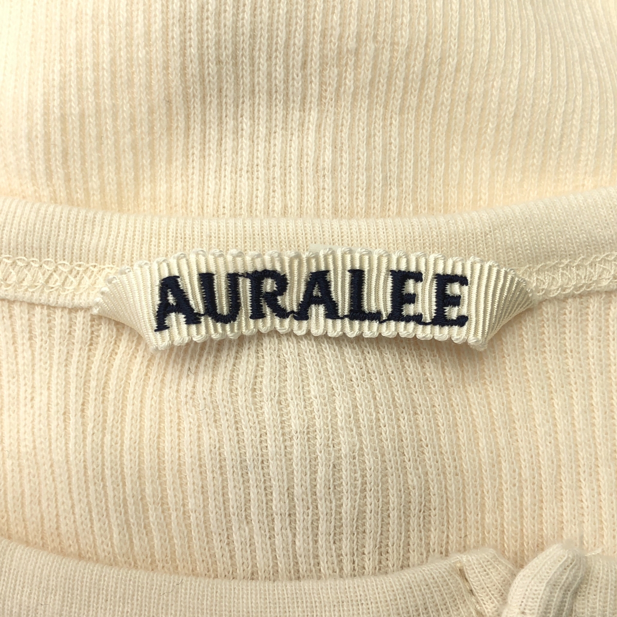 AURALEE / オーラリー ORGANIC SOFT RIB TANK TOP / リブ タンクトップ カットソー