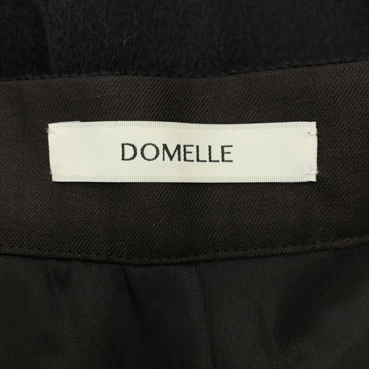 その他 ウール カシミヤ サイドジップ スラックス パンツ