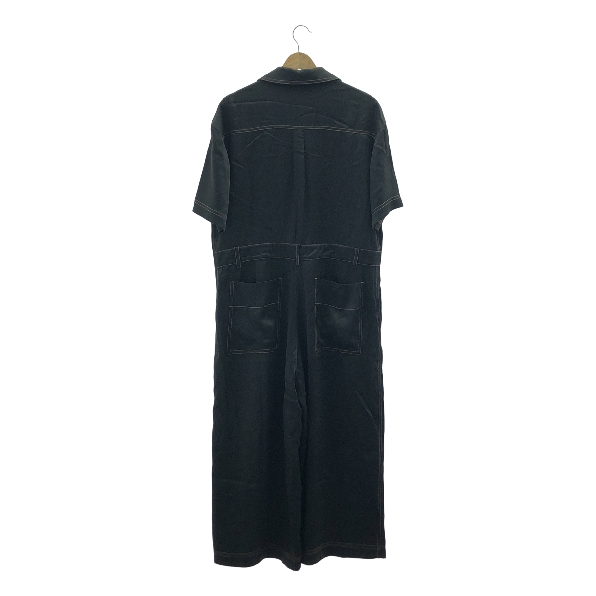 Uhr / ウーア Satin Jumpsuit サテン ジャンプスーツ オールインワン