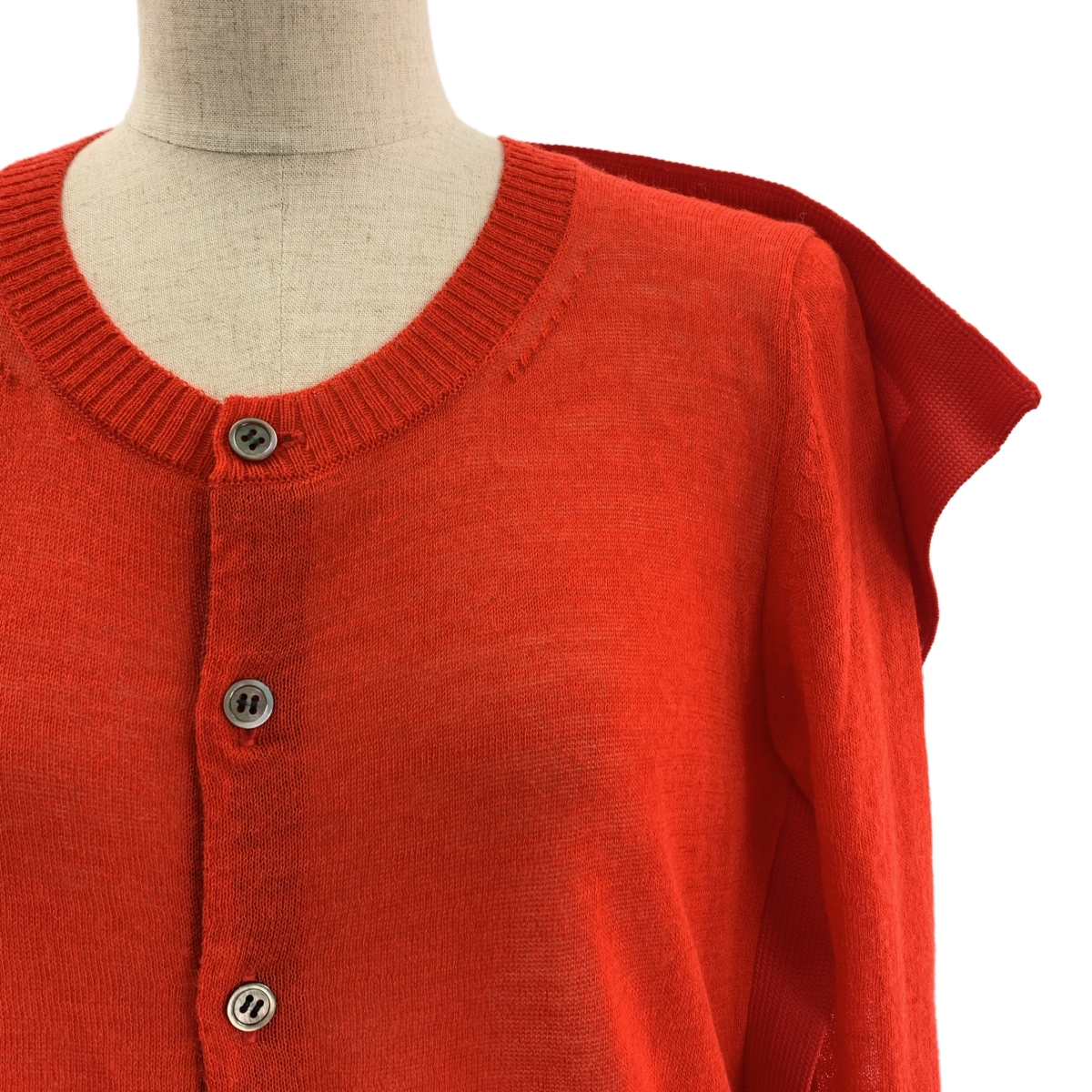 JUNYA WATANABE COMME des GARCONS / ジュンヤワタナベ 変形 ドッキング ニット カーディガン