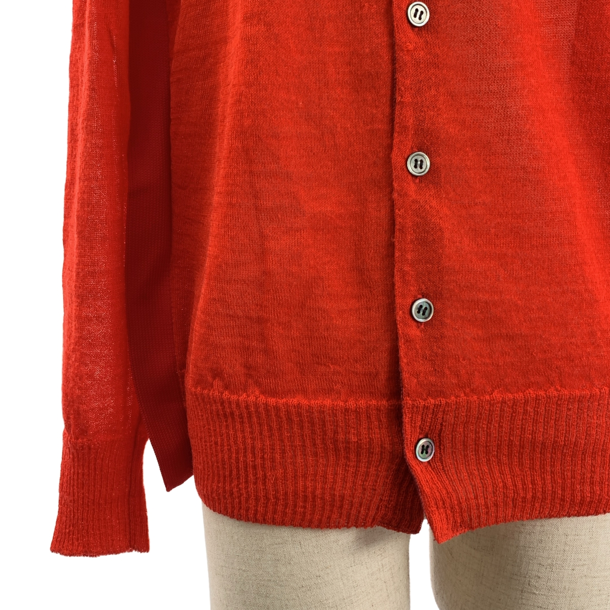 JUNYA WATANABE COMME des GARCONS / ジュンヤワタナベ 変形 ドッキング ニット カーディガン