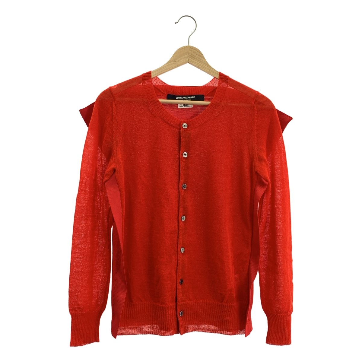 JUNYA WATANABE COMME des GARCONS / ジュンヤワタナベ 変形 ドッキング ニット カーディガン
