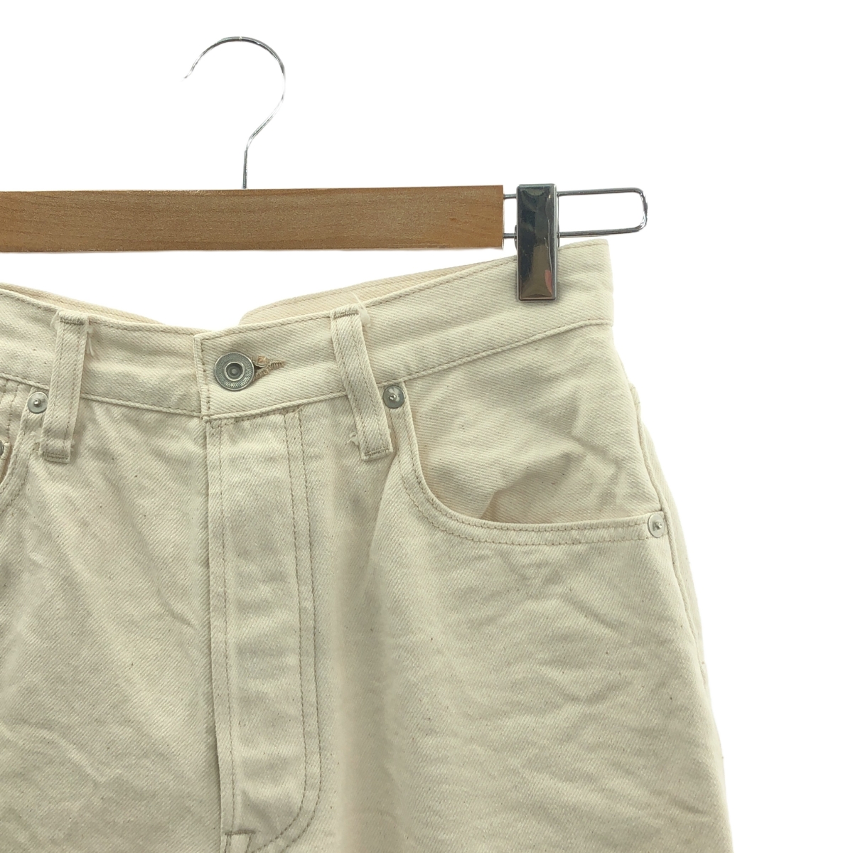 NIGEL CABOURN WOMAN / ナイジェルケーボンウーマン 5 POCKET JEAN / 12oz DENIM 12オンス ホワイト デニムパンツ