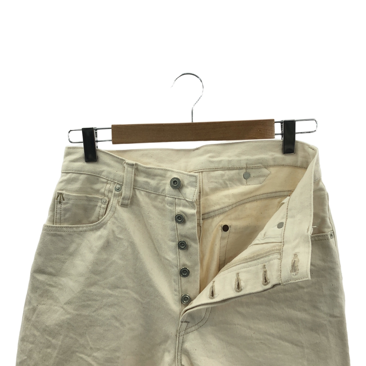 NIGEL CABOURN WOMAN / ナイジェルケーボンウーマン 5 POCKET JEAN / 12oz DENIM 12オンス ホワイト デニムパンツ