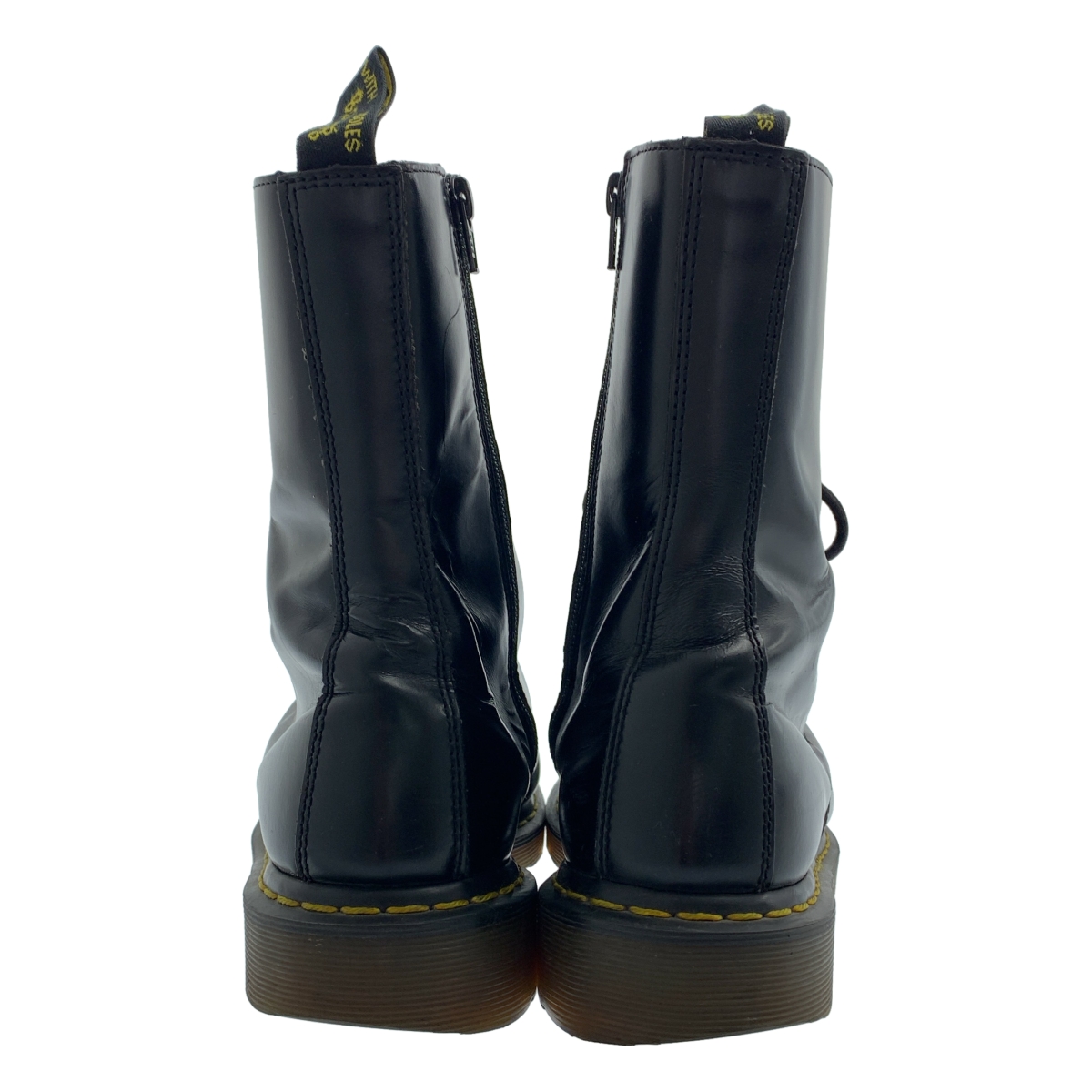 YOHJI YAMAMOTO / ヨウジヤマモト × Dr.Martens / ドクターマーチン サイドジップ 10ホール ブーツ