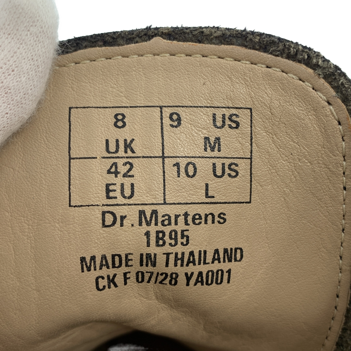 YOHJI YAMAMOTO / ヨウジヤマモト × Dr.Martens / ドクターマーチン サイドジップ 10ホール ブーツ