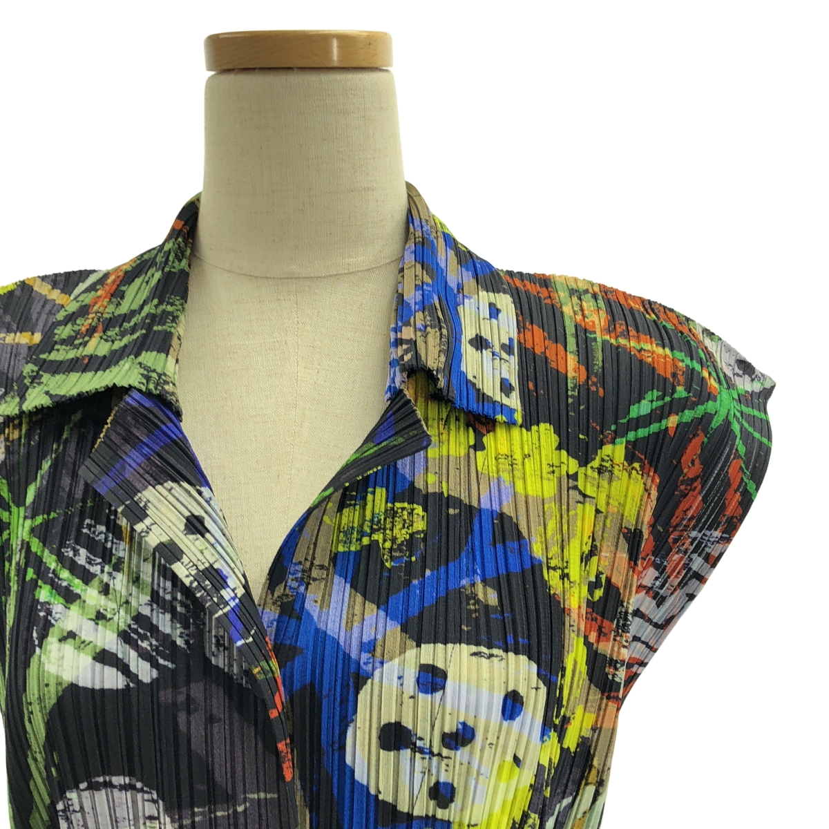 PLEATS PLEASE ISSEY MIYAKE / プリーツプリーズイッセイミヤケ 総柄 ベルテッド オールインワン ドレス ワンピース