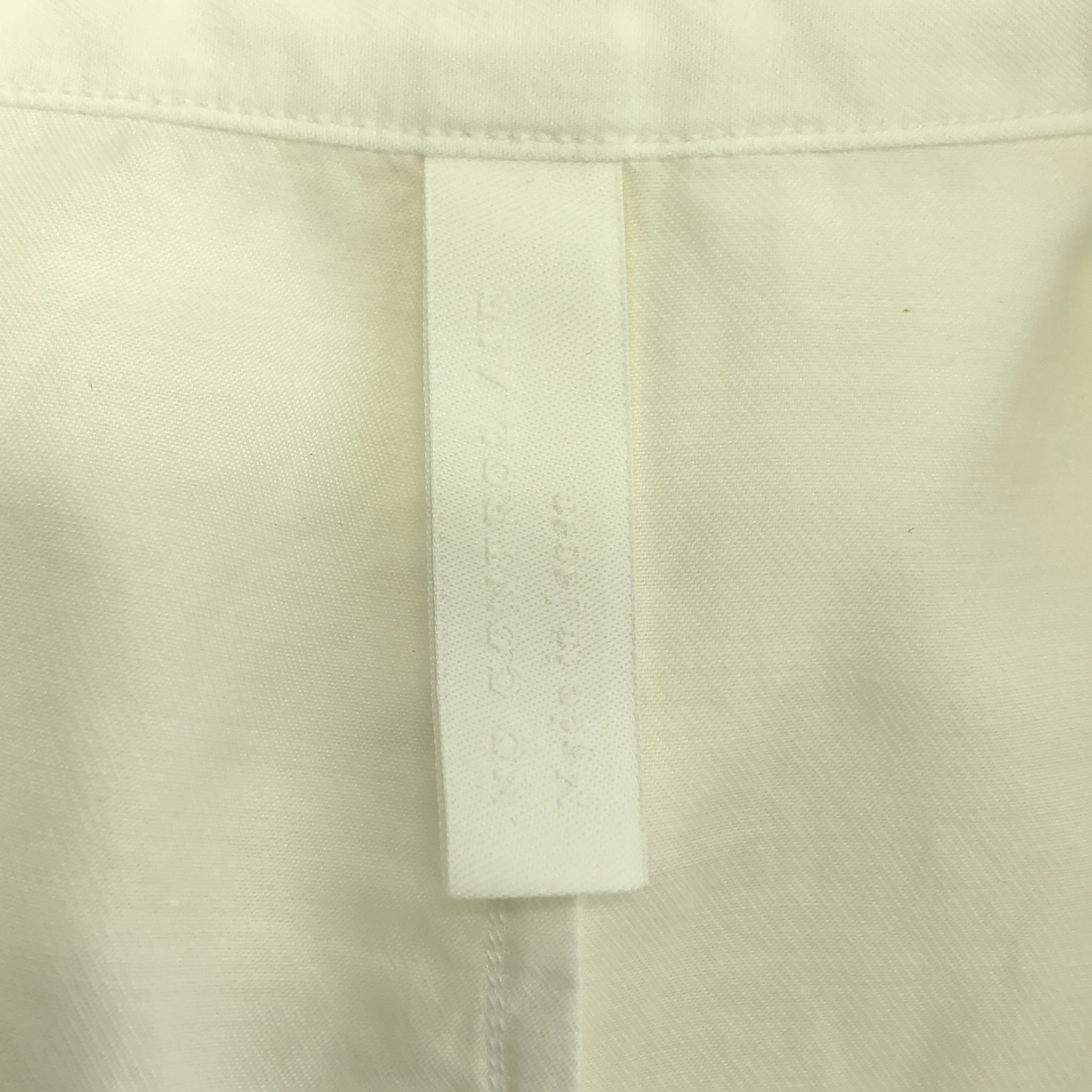 NO CONTROL AIR / ノーコントロールエア オーバーシルエット ポケット付き ロングシャツ