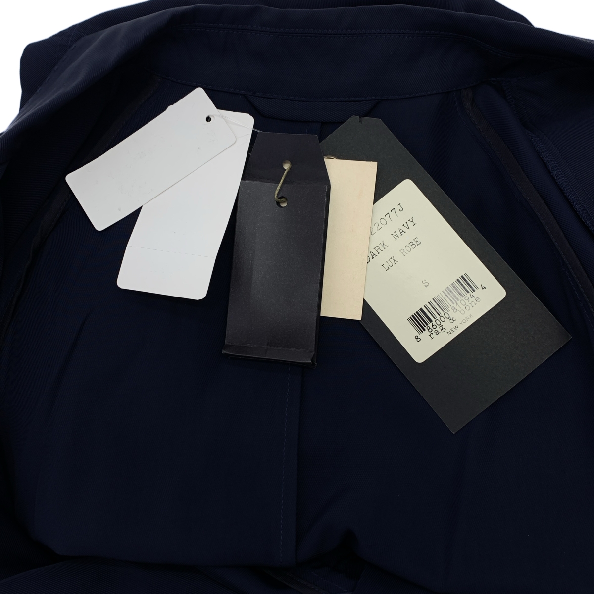 rag & bone / ラグアンドボーン LUX ROBE ラックス ローブ ツイル レーヨン コート