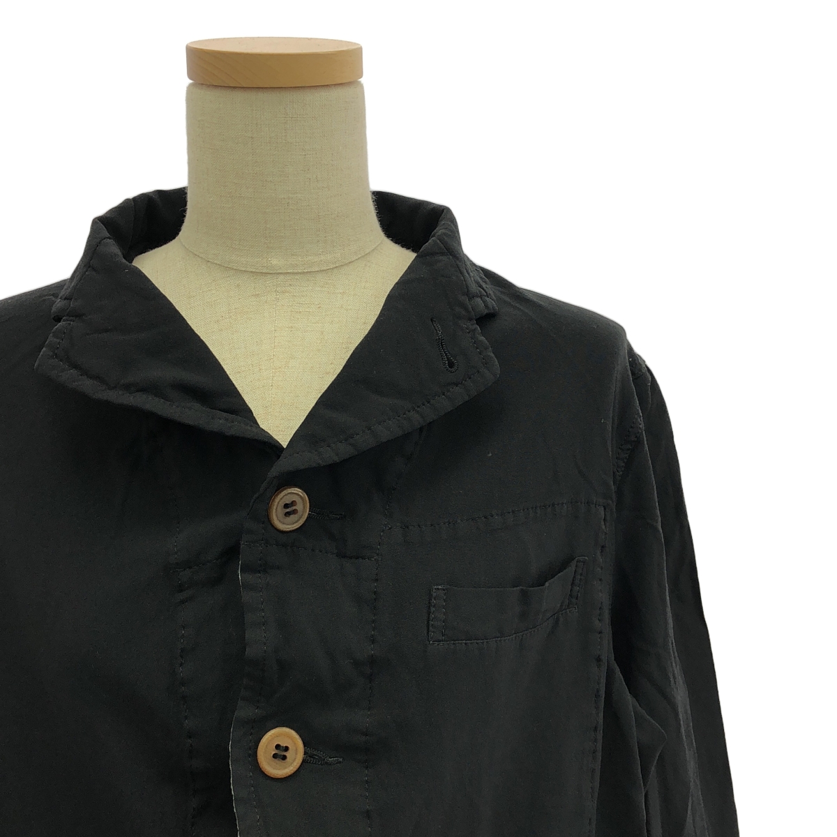 COMME des GARCONS COMME des GARCONS / コムコム ポリエステル 縮絨 シングルブレスト ジャケット