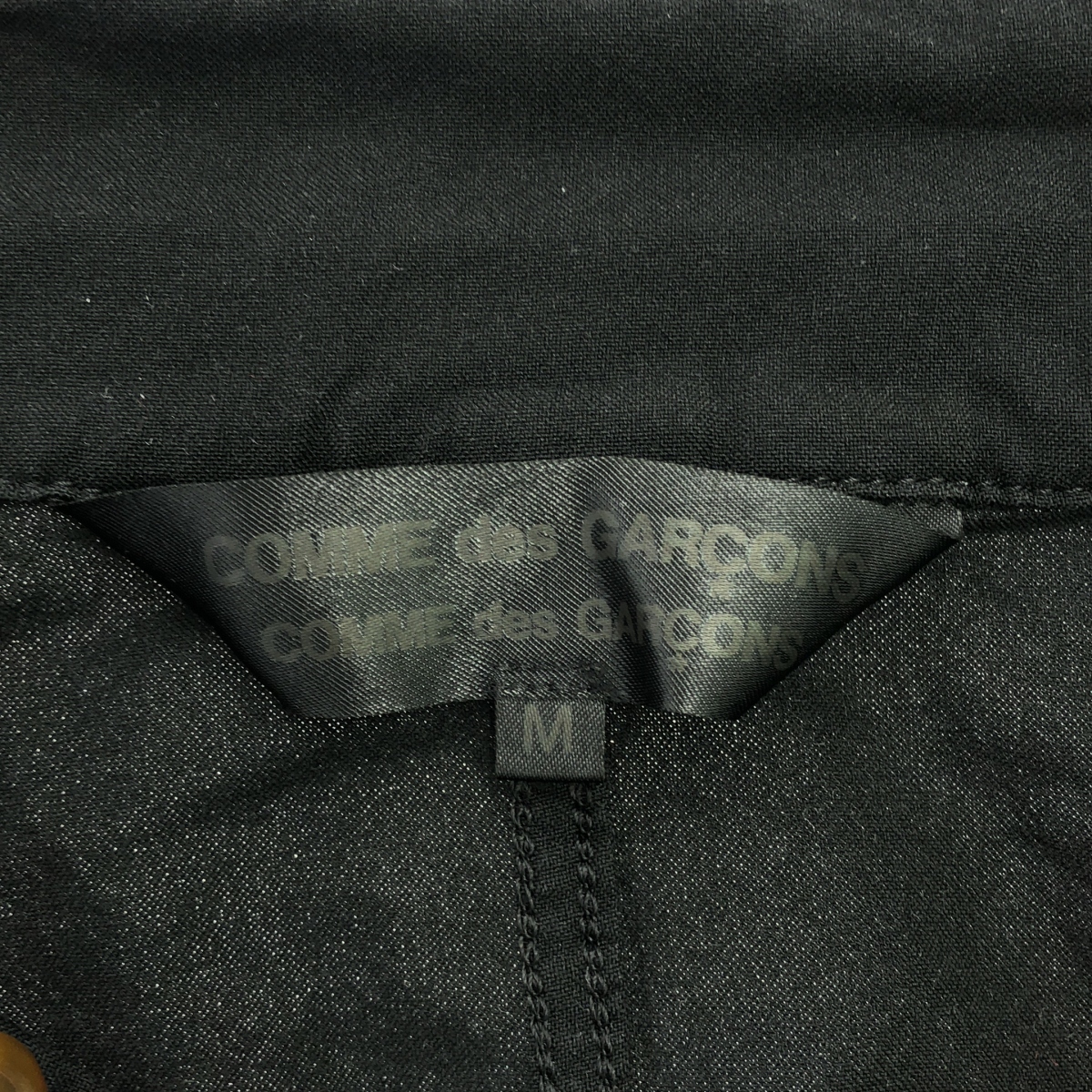 COMME des GARCONS COMME des GARCONS / コムコム ポリエステル 縮絨 シングルブレスト ジャケット