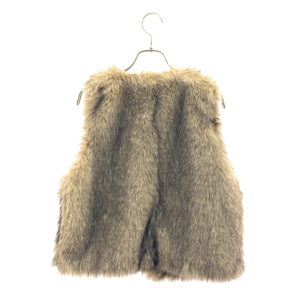 Curensology / カレンソロジー ボタンレス ファー ベスト